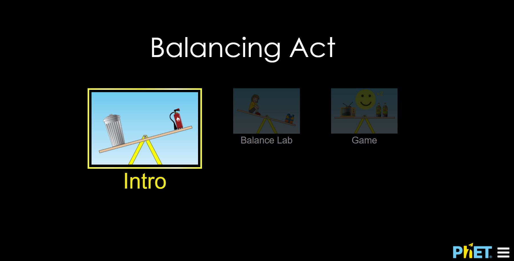 Balancing Act Simulation